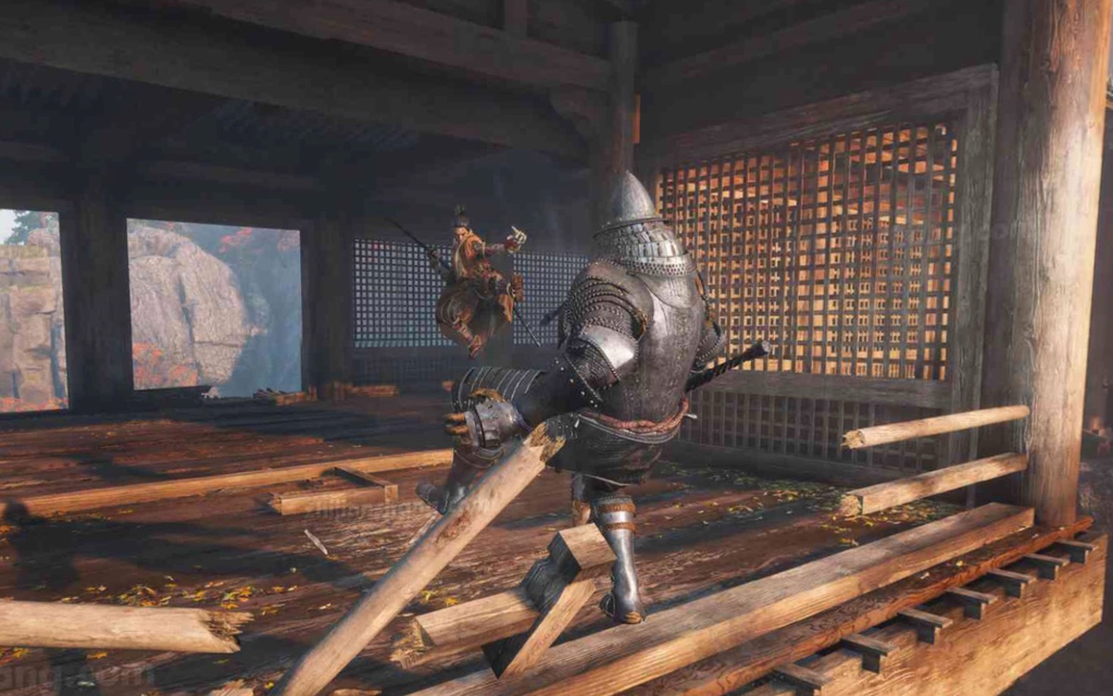 只狼铠甲武士怎么打